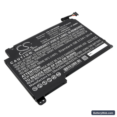 Lenovo ThinkPad Yoga 460 Replacement Battery, 11.4V, 4200mAh, Li-Polymer 1