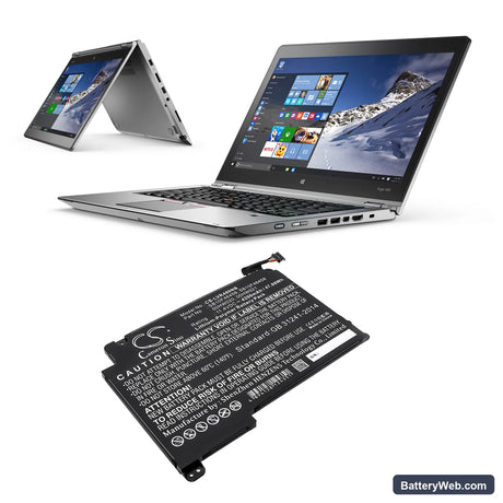Lenovo ThinkPad Yoga 460 Replacement Battery, 11.4V, 4200mAh, Li-Polymer 6