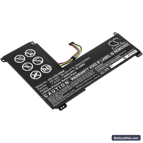 Lenovo IdeaPad 120S-14IAP (81A500GBGE) Replacement Battery, 7.5V, 4050mAh, Li-Polymer 1