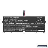 LG 13Z980 Replacement Battery, 7.7V, 9350mAh, Li-Polymer 3