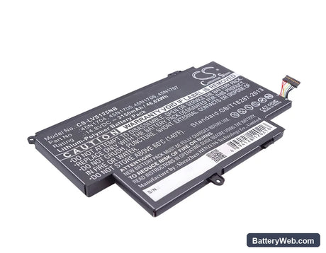 Lenovo ThinkPad Yoga S1 12.5" Replacement Battery, 14.8V, 3150mAh, Li-Polymer 1