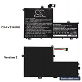 Lenovo IdeaPad S340 Replacement Battery, 11.4V, 3200mAh, Li-Polymer 5