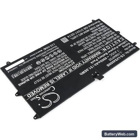 Lenovo Yoga 900S-12ISK Replacement Battery, 7.4V, 6900mAh, Li-Polymer 2