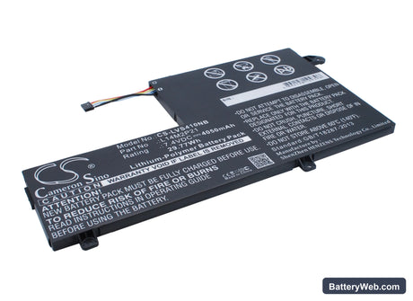 Lenovo S41 Replacement Battery, 7.4V, 4050mAh, Li-Polymer 1