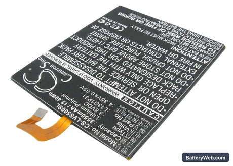 Lenovo IdeaPad S5000 Replacement Battery, 3.8V, 3550mAh, Li-Polymer 2