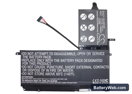 Lenovo ThinkPad S5 Replacement Battery, 14.8V, 4250mAh, Li-Polymer 5