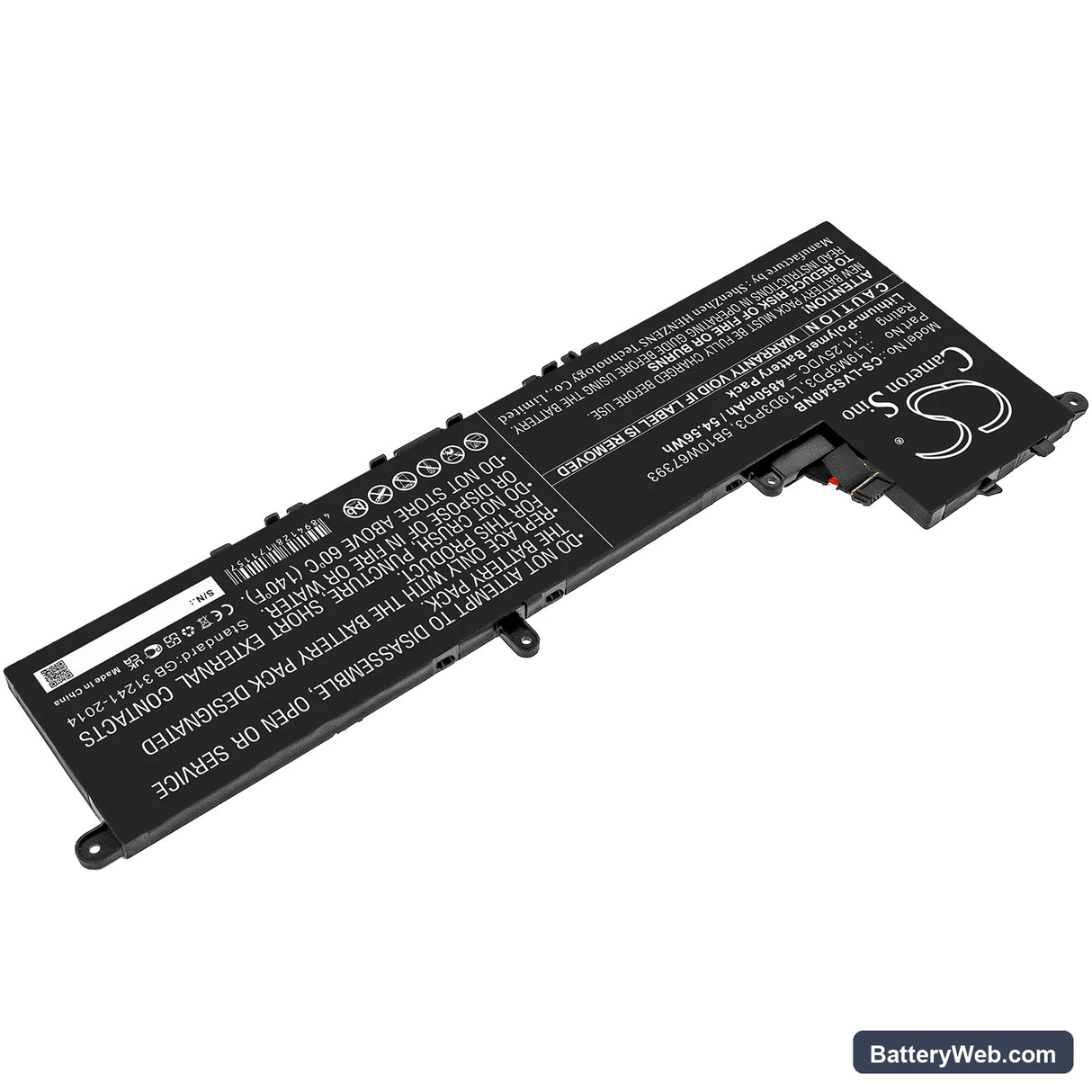 Lenovo xiaoxin Pro13 2020 Replacement Battery, 11.25V, 4850mAh, Li-Polymer 2