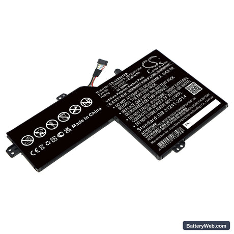 Lenovo Ideapad S540-15iml 81ng001kau Replacement Battery, 11.4V, 4500mAh, Li-Polymer 1