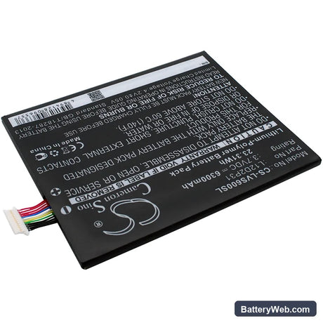Lenovo IdeaPad S2110A Replacement Battery, 3.7V, 6300mAh, Li-Polymer 2