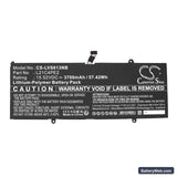 Lenovo Yoga 6 13ALC7 82UD006HKR Replacement Battery, 15.52V, 3700mAh, Li-Polymer 3