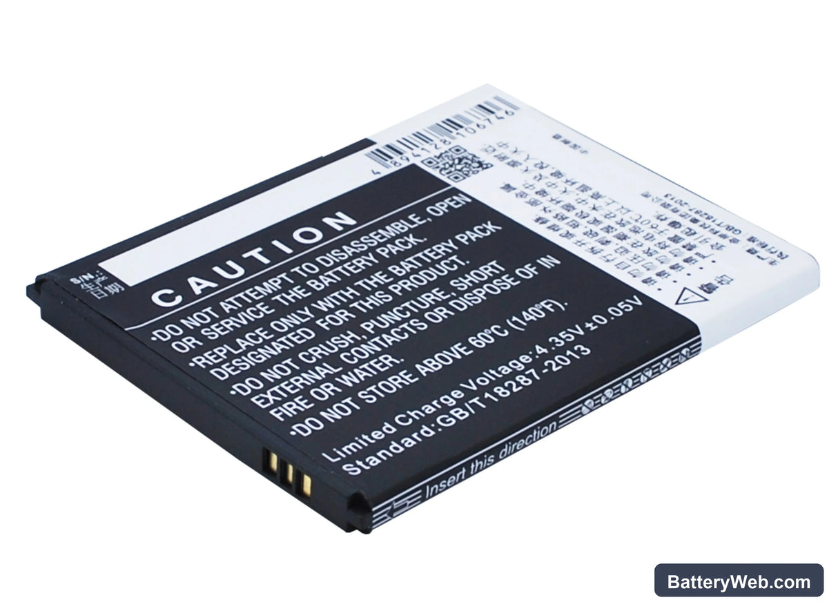 Lenovo S660 Replacement Battery, 3.8V, 3000mAh, Li-Polymer 4