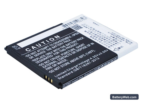 Lenovo S660 Replacement Battery, 3.8V, 3000mAh, Li-Polymer 4