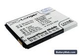 Lenovo S710 Replacement Battery, 3.7V, 950mAh, Li-ion 1