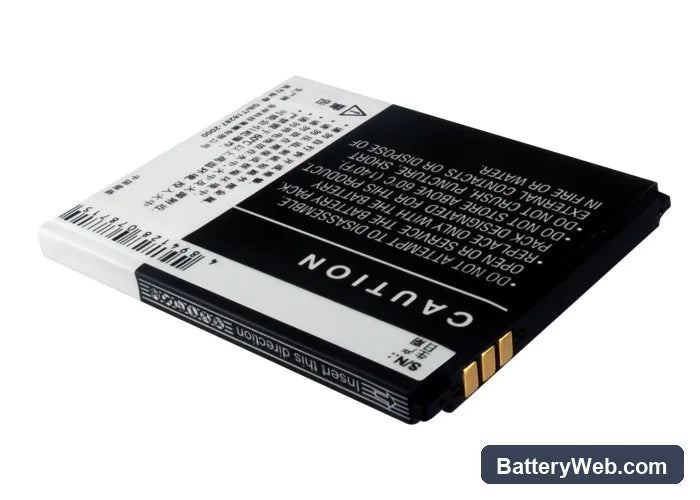 Lenovo S710 Replacement Battery, 3.7V, 950mAh, Li-ion 3