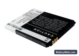Lenovo S710 Replacement Battery, 3.7V, 950mAh, Li-ion 3