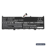 Lenovo Yoga Slim 7 ProX 14IAH7 82TK0076MX Replacement Battery, 15.52V, 4450mAh, Li-Polymer 3