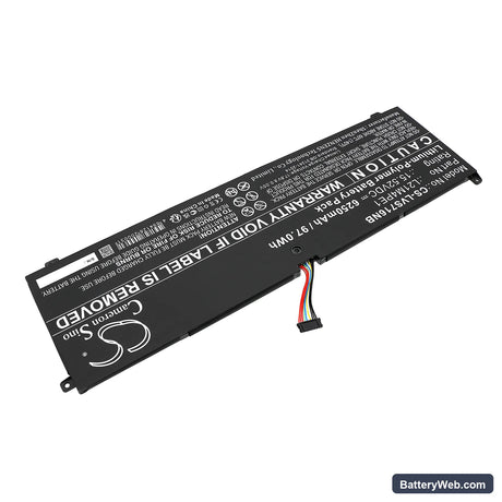 Lenovo Legion S7 16IAH7 82TF008SRK Replacement Battery, 15.52V, 6250mAh, Li-Polymer 2