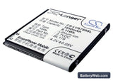 Lenovo A288t Replacement Battery, 3.7V, 1650mAh, Li-ion 1