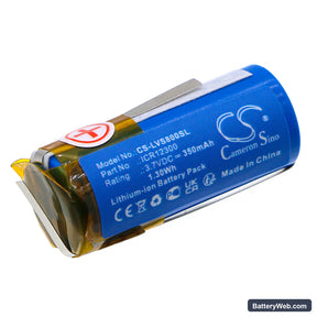 Livescribe Echo Smartpen 8GB stylet Replacement Battery, 3.7V, 350mAh, Li-ion 1