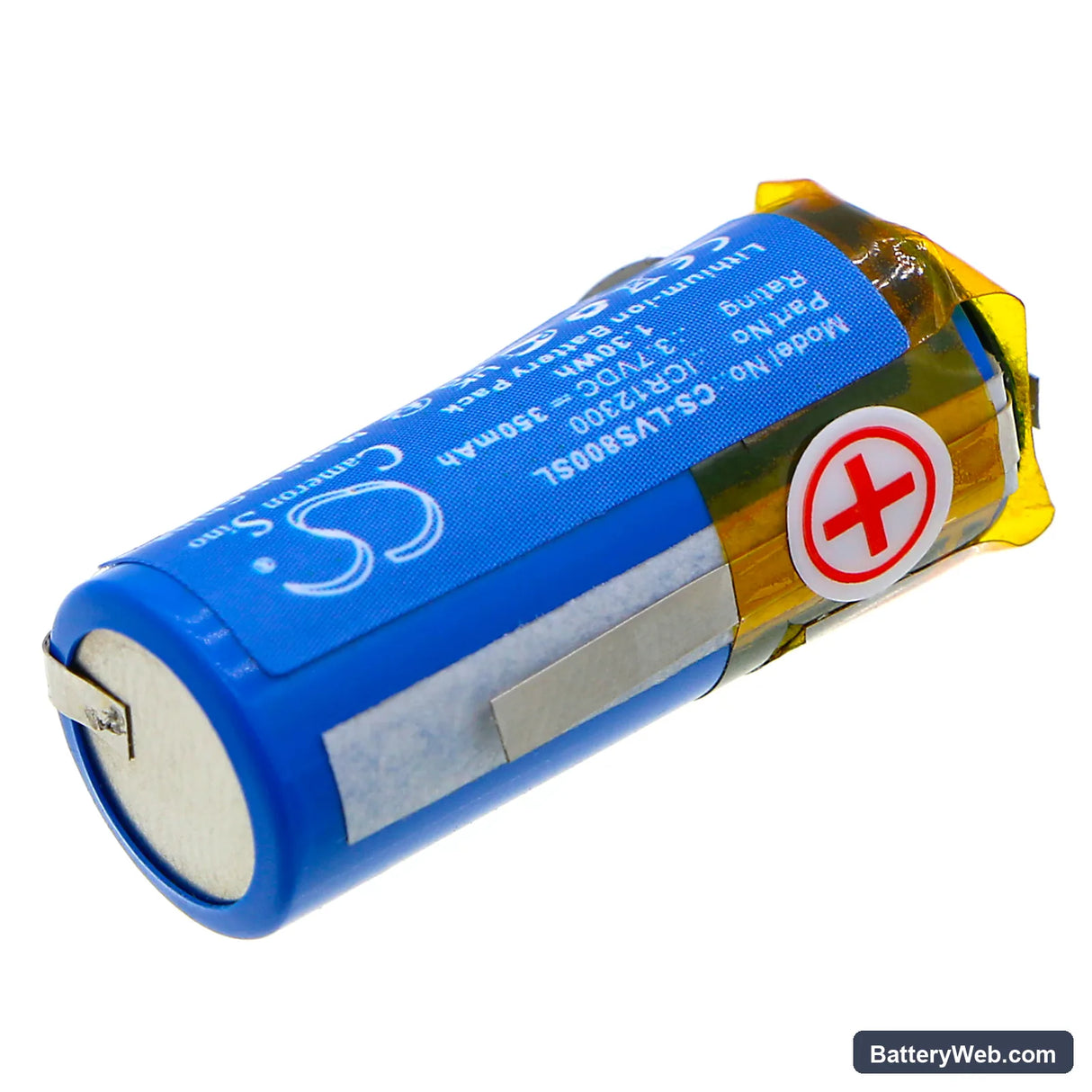 Livescribe Echo Smartpen 8GB stylet Replacement Battery, 3.7V, 350mAh, Li-ion 2