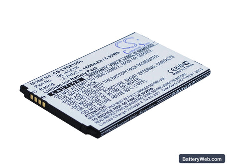 LG Transpyre Replacement Battery, 3.7V, 1600mAh, Li-ion 1