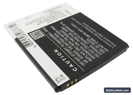 Lenovo S820 Replacement Battery, 3.7V, 2000mAh, Li-ion 3