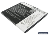 Lenovo S820 Replacement Battery, 3.7V, 2000mAh, Li-ion 4