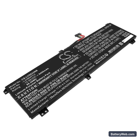Lenovo 83AG003QAU Replacement Battery, 15.56V, 6400mAh, Li-Polymer 1