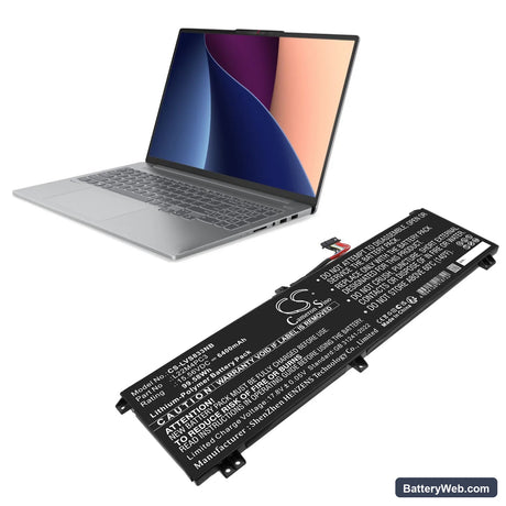 Lenovo 83AG003QAU Replacement Battery, 15.56V, 6400mAh, Li-Polymer 6