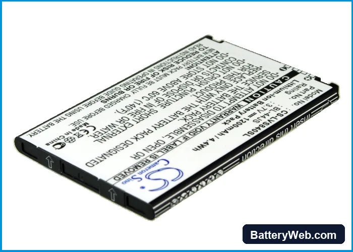 Sprint LS840 Replacement Battery, 3.7V, 1200mAh, Li-ion 3