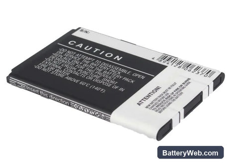 LG VS840 Replacement Battery, 3.7V, 1700mAh, Li-ion 3