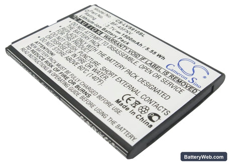 MetroPCS MS910 Replacement Battery, 3.7V, 1500mAh, Li-ion 1