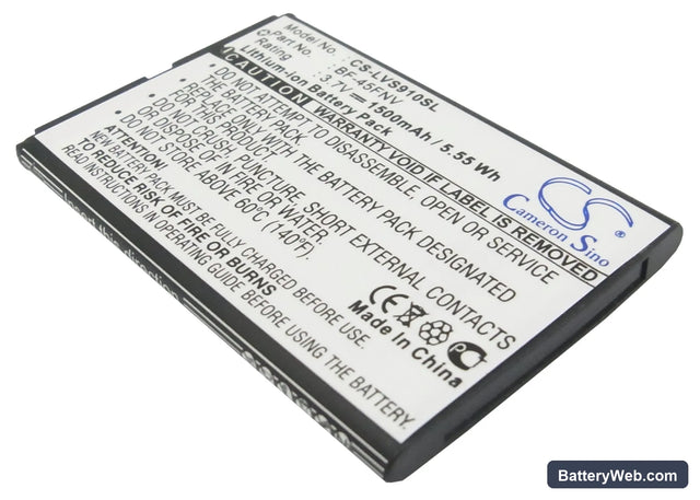 MetroPCS MS910 Replacement Battery, 3.7V, 1500mAh, Li-ion 1