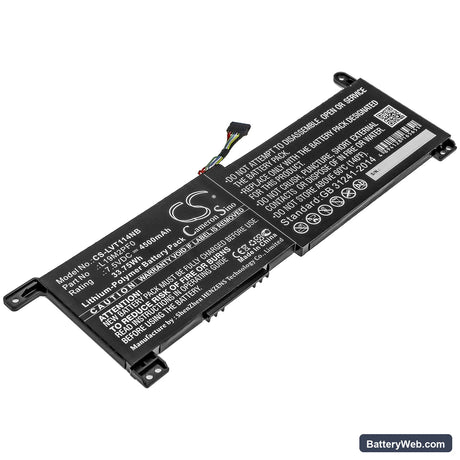 Lenovo IdeaPad 1-11ADA05(82GV) Replacement Battery, 7.5V, 4500mAh, Li-Polymer 1