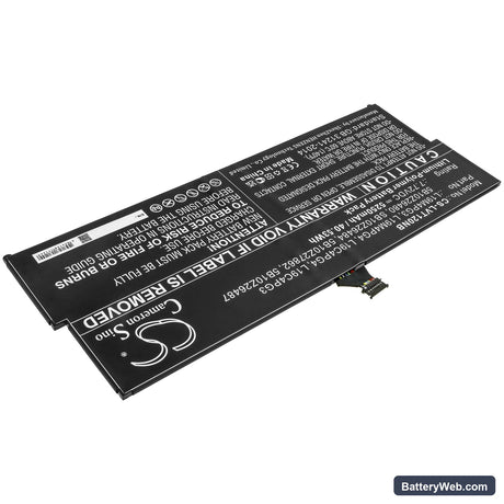 Lenovo ThinkPad X12 Detachable Replacement Battery, 7.72V, 5250mAh, Li-Polymer 2
