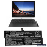 Lenovo ThinkPad X12 Detachable Replacement Battery, 7.72V, 5250mAh, Li-Polymer 5