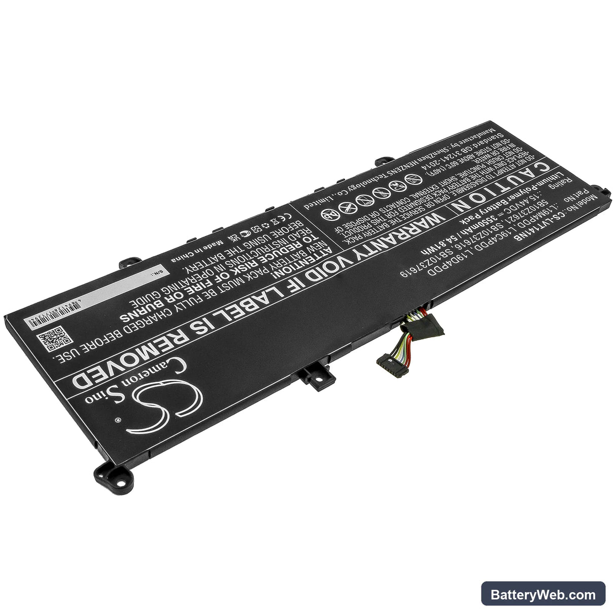 Lenovo ThinkBook 13s G2 ITL-20V9000LAU Replacement Battery, 15.44V, 3550mAh, Li-Polymer 2
