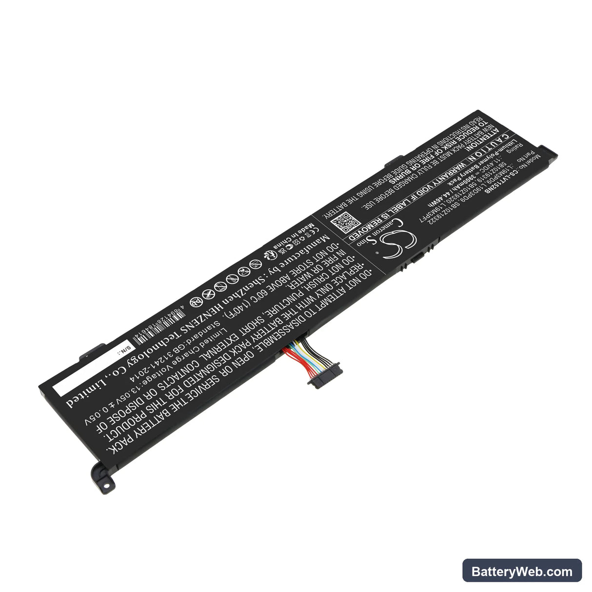 Lenovo ThinkBook 15p G2 ITH 21B10018UK Replacement Battery, 11.4V, 3900mAh, Li-Polymer 2