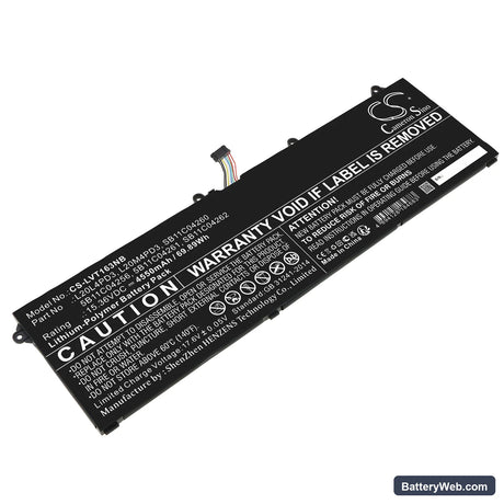 Lenovo ThinkBook 16p G3 ARH 21EK000CRU Replacement Battery, 15.36V, 4550mAh, Li-Polymer 1