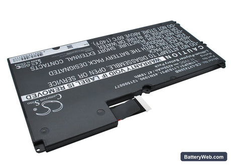 Lenovo Thinkpad T430u Replacement Battery, 11.1V, 4250mAh, Li-Polymer 2