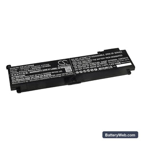 Lenovo ThinkPad T470s Replacement Battery, 11.4V, 2000mAh, Li-Polymer 1