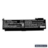Lenovo ThinkPad T470s Replacement Battery, 11.4V, 2000mAh, Li-Polymer 3