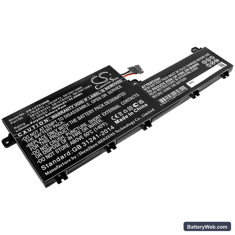 Lenovo ThinkPad T15p Replacement Battery, 11.52V, 5650mAh, Li-Polymer 1