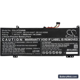 Lenovo Air 14 Replacement Battery, 7.68V, 5800mAh, Li-Polymer 3