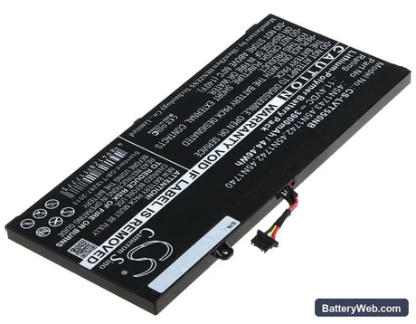 Lenovo ThinkPad T550 Replacement Battery, 11.4V, 3900mAh, Li-Polymer 2