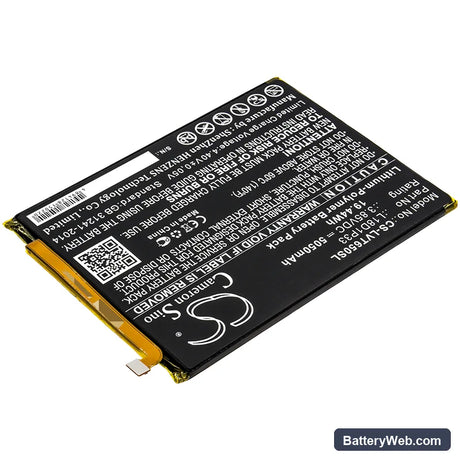 Lenovo Tab V7 Replacement Battery, 3.85V, 5050mAh, Li-Polymer 2