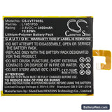 Lenovo Tab 7 Replacement Battery, 3.8V, 3400mAh, Li-Polymer 3