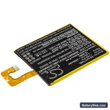 Lenovo TAB E7 Replacement Battery, 3.85V, 2650mAh, Li-Polymer 2