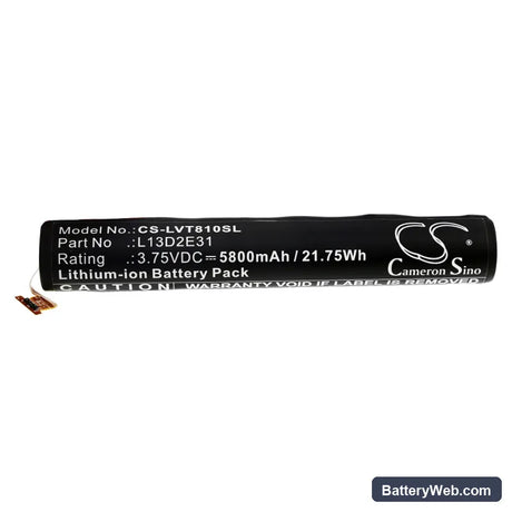 Lenovo Ideapad B6000 Replacement Battery, 3.75V, 5800mAh, Li-ion 3