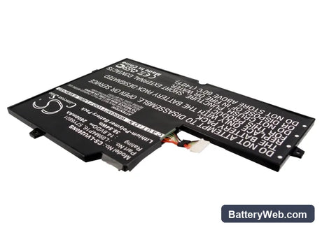 Lenovo IdeaPad U260 Replacement Battery, 14.8V, 2600mAh, Li-Polymer 1
